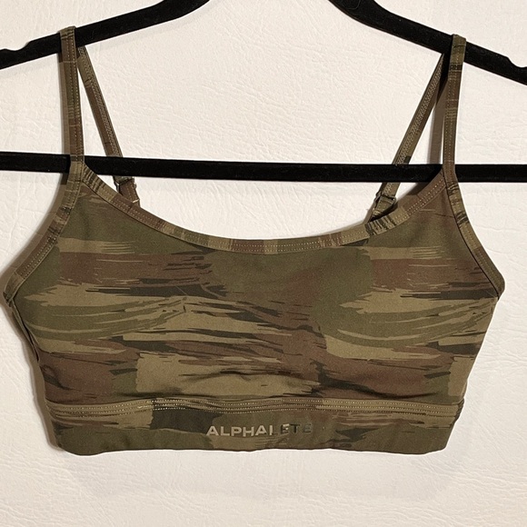 Alphalete Limitless Camo Sports Bra XS - Picture 3 of 9